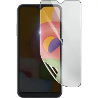 3MK , Geschikt voor Samsung Galaxy A01, Schokbestendige Hydrogel Screenprotector, Transparant