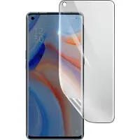 3MK , Geschikt voor Oppo Reno 4 Pro 5G, Schokbestendige Hydrogel Screenprotector, Transparant