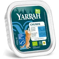 Yarrah Bio Kattenvoer Chunks Vis 100 Gr