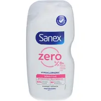 Sanex Zero% Sensitive & Hypoallergenic Douchegel voor Gevoelige Huid 400 ml Douchegel