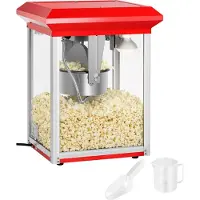 Royal Catering Popcornmachine rood - 8 oz