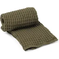 Ferm Living Handdoek Organic Olive - 50 x 100 cm