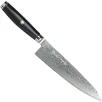 Yaxell Super Gou Ypsilon Koksmes 20 cm - 193 Lagen Damaststaal - SG2 Staal - 63 HRC - Canvas-Micarta Heft - Japan