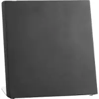 Dorre Hugo messenblok 20x23 cm Zwart