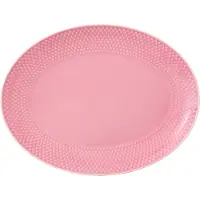Lyngby Porcelæn Rhombe Color Oval Serving-28.5x21.5 Cm Bord