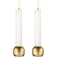 Lind DNA Silhouette kandelaar 34 2-pack Goud