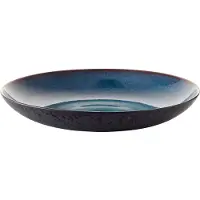 Bitz serveerbord ø 40 cm mat zwart/glanzend donkerblauw