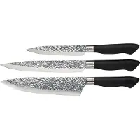 Dorre Akira Set Of 3 Knives Messenset Zwart - Messensets Black - 5-8356