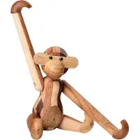Kay bojesen Houten figuur - Aapje - Medium - Bewerkt - - OneSize - Decoraties