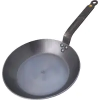 De Buyer Mineral B Element Koekenpan 26 cm – Plaatstaal – PFAS-vrij – Natuurlijke Antiaanbaklaag – Inductie Geschikt