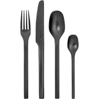 Villeroy & Boch Bestekset Manufacture Rock Zwart (16-delig)