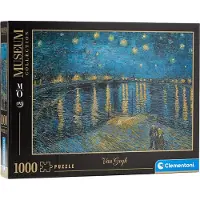 Clementoni - Puzzel - 1000 Stukjes - Museum Orsay Van Gogh - Puzzel Voor Volwassenen