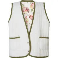 Noppies Bodywarmer 'Jonestown' groen / oranje / pink / natuurwit