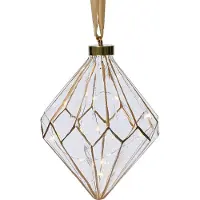 Lumineo Diamant micro LED binnen dia. 16-H20 cm helder/warm wit