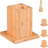 Relaxdays meubelverhoger - set van 4 - tafels - stoelen - totaal max. 500 kg