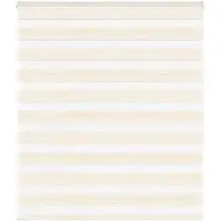 vidaXL Zebra rolgordijn 105x150 cm stofbreedte 100,9 cm marmerbeige