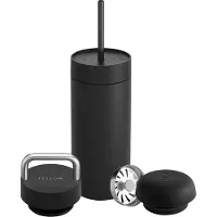 Fellow Carter 3-in-1 Lid System Set Matte Black, 473 ml - Matzwart