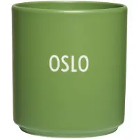 Design Letters favoriete mok International 25 cl Oslo-green