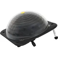 vidaXL Zwembadverwarming solar 75x75x36 cm hdpe aluminium