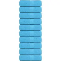 vidaXL Washandjes FROGN 10 st 30x30 cm 360 g/m² turquoise
