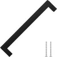 vidaXL Handvatten 5 st 192 mm roestvrij staal zwart