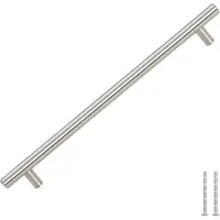 vidaXL Handvatten 5 st 224 mm roestvrij staal zilverkleurig