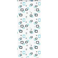 vidaXL Doucherolgordijn met cassette 100x240 cm stofbreedte 96 cm