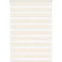 vidaXL Zebra rolgordijn 105x100 cm stofbreedte 100,9 cm marmerbeige