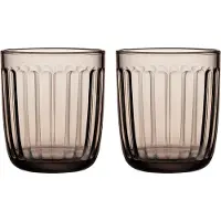 Iittala Raami drinkglas 26 cl 2-pack Linnen