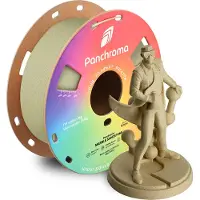 Polymaker CA04003 Panchroma Marble Filament PLA kunststof Marmerachtig uiterlijk, Meerkleurig 1.75 mm 1000 g Marble Sandstone, Zandsteen, Marmer-beige, Marmer