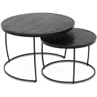 Molecule Salontafel Lars 2-delig Zwart