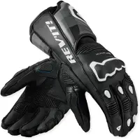 REV'IT! REV’IT! Quantum 3 Zwart Wit Handschoenen Maat L