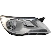 TYC Koplamp rechts 20-11765-05-2 TYC voor o.a. VOLKSWAGEN