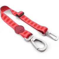 Morsø honden autogordel gerecycled lipstick roz 40-65x1,5 cm tot 20 kg