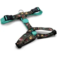 Morsø tuig voor hond h-tuig voor hond gerecycled ink tank groen 40-55x1,5 cm