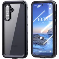 Redpepper Dot Plus Waterproof Backcover voor de Samsung Galaxy A36 - Zwart