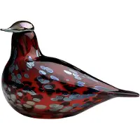 Iittala Birds by Toikka Ruby bird