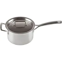 Le Creuset Steelpan 'Classic 3-ply RVS' Ø18cm / 2.8L