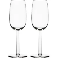 Iittala - Raami Champagne Glass - 2-Pack - Champagneglazen - Jasper Morrison - Transparant