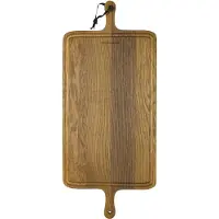 Dutchdeluxes Broodplank Dutchdeluxes BBQ XL Rectangular Oiled Smoked Oak