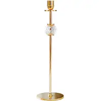 Hilke Collection Alba kandelaar 40 cm Massief messing en glas