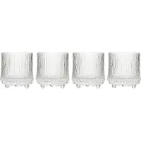Iittala Ultima Thule On the rocks glas 4-pack Helder