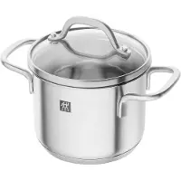 Zwilling Pico stoofpan met glazen deksel hoog 1