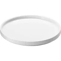 Georg Jensen Bernadotte Lunchbord 200 Mm - Dinerborden Porselein White - 10019189