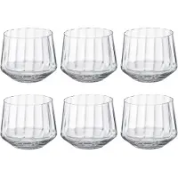 Georg Jensen Bernadotte drinkglas laag 25 cl 6-pack Kristalline