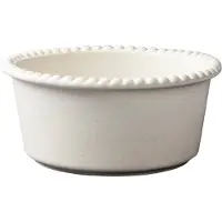 PotteryJo Daria kom Ø18 cm aardewerk Cotton white