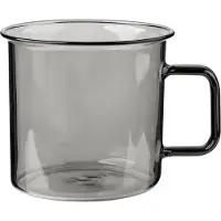 Muurla glazen mok 35 cl Grijs
