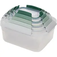 Joseph Joseph Nest Lock - Vershouddozen - Makkelijk te Stapelen - 5 stuks - Groen