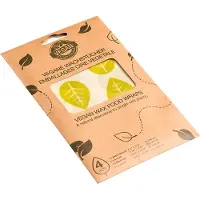 Nuts Innovations Huishoudfolie Vegan Wrap Geel Groen (4-Delig)