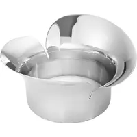 Georg Jensen Kaarshouder Bloom Pillar RVS Mirror